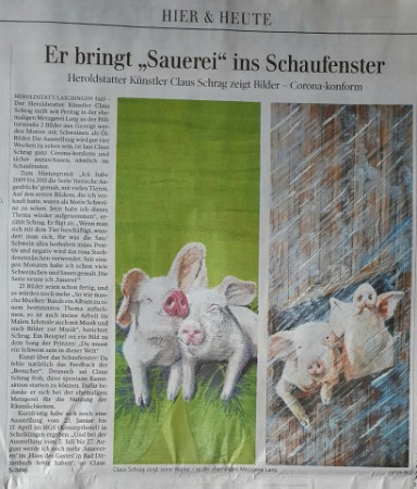 Bericht in der Schwäbischen Zeitung Bericht in der Schwäbischen Zeitung